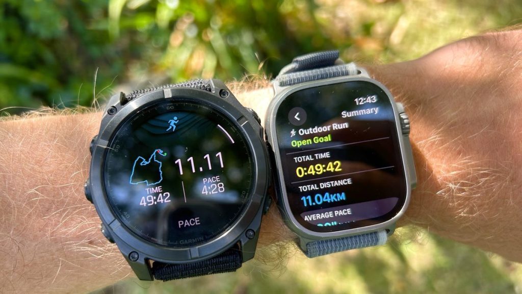 Apple Watch Ultra 2 Vs Garmin Fenix 8